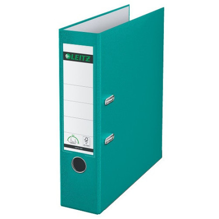 CLASSEUR LEITZ PP 1010 8CM TURQUOISE