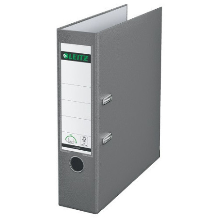 CLASSEUR LEITZ PP 1010 8CM GRIS