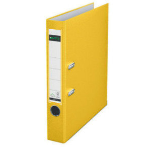CLASSEUR LEITZ PP 1015 5CM JAUNE