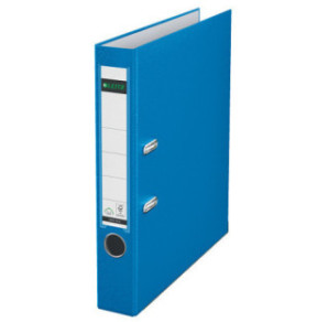 CLASSEUR LEITZ PP 1015 5CM BLEU CLAIR