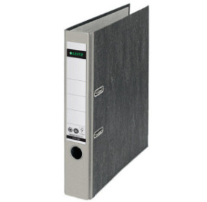 CLASSEUR LEITZ CARTON 1050 5CM DOS GRIS