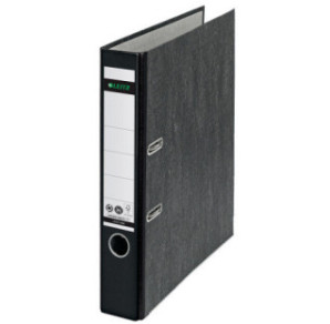 CLASSEUR LEITZ CARTON 1050 5CM DOS NOIR