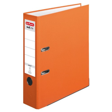 CLASSEUR HERLITZ PROTECT A4 8CM ORANGE (300002563)