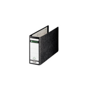 CLASSEUR LEITZ CARTON BANQUE 8CM NOIR