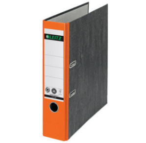 CLASSEUR LEITZ CARTON 1080 8CM DOS ORANGE
