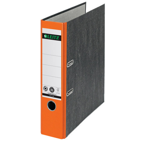 CLASSEUR LEITZ CARTON 1080 8CM DOS ORANGE