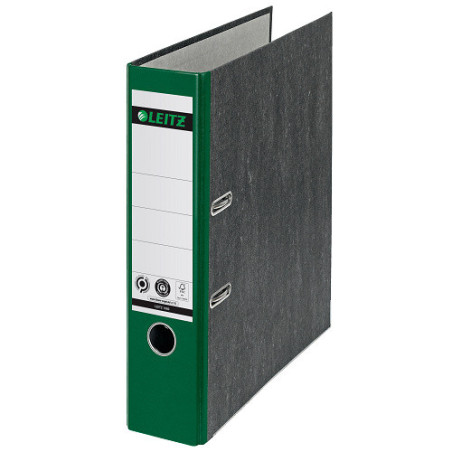 CLASSEUR LEITZ CARTON 1080 8CM DOS VERT