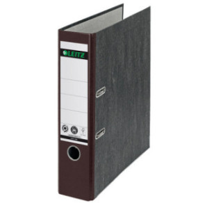 CLASSEUR LEITZ CARTON 1080 8CM DOS BRUN