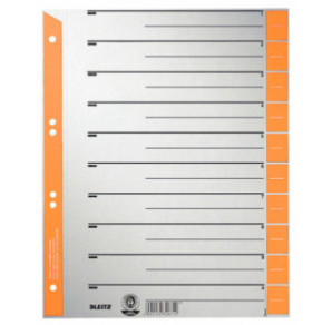 INTERCAL. A4 DECOUP. CART. ONGL. ORANGE 100PCS LEITZ