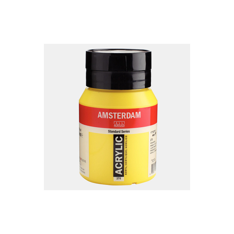 COULEUR ACRYLIC 500ML N°275 JAUNE PRIMAIRE