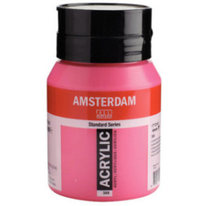 COULEUR ACRYLIC 500ML N°366 ROSE QUINACRIDONE