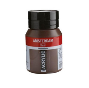 COULEUR ACRYLIC 500ML N°409 TERRE D'OMBRE BRULEE