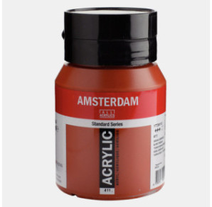 COULEUR ACRYLIC 500ML N°411 TERRE DE SIENNE