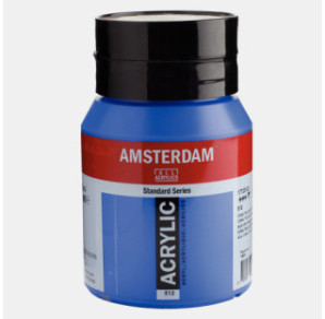 COULEUR ACRYLIC 500ML N°512 BLEU COBALT