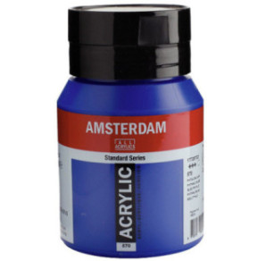 COULEUR ACRYLIC 500ML N°570 BLEU PHTALO