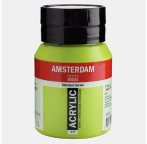 COULEUR ACRYLIC 500ML N°617 VERT CLAIR