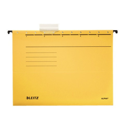 DOSSIER SUSPENDU LEITZ TIR.330.FV.JAUNE