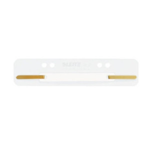 FIXE-DOCUM.LEITZ PLASTIQUE BLANC 25PCS
