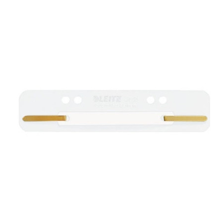 FIXE-DOCUM.LEITZ PLASTIQUE BLANC 25PCS