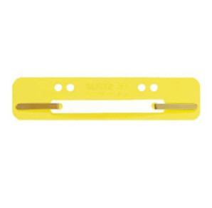FIXE-DOCUM.LEITZ PLASTIQUE JAUNE 25PCS