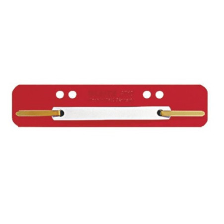 FIXE-DOCUM.LEITZ PLASTIQUE ROUGE 25PCS