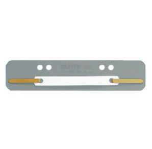 FIXE-DOCUM.LEITZ PLASTIQUE GRIS 25PCS
