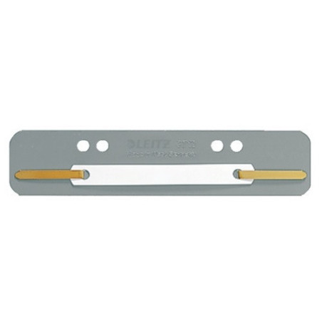 FIXE-DOCUM.LEITZ PLASTIQUE GRIS 25PCS
