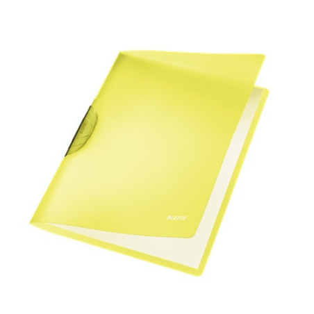 MAPPE A PINCE LEITZ A4 COLOR CLIP JAUNE