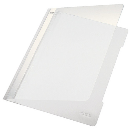 FARDE A GLISS. PLAST. A4 LEITZ 4191 BLANC