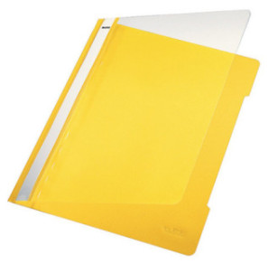 FARDE A GLISS. PLAST. A4 LEITZ 4191 JAUNE