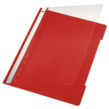 FARDE A GLISS. PLAST. A4 LEITZ 4191 ROUGE