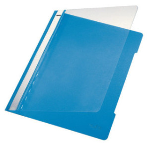 FARDE A GLISS. PLAST. A4 LEITZ 4191 BLEU CLAIR
