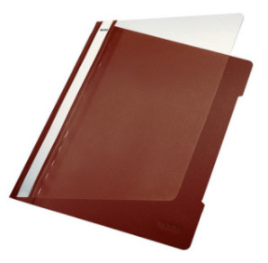 FARDE A GLISS. PLAST. A4 LEITZ 4191 BRUN
