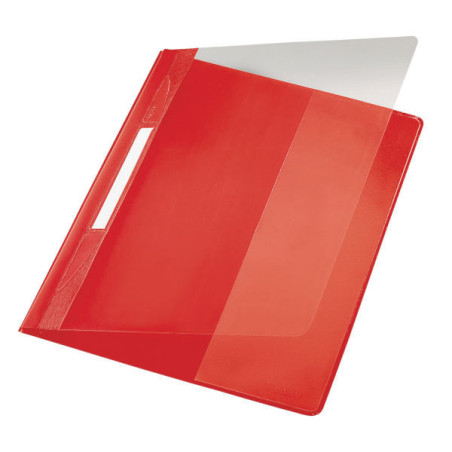 FARDE A GLISS. PLAST. A4+ LEITZ 4194 ROUGE