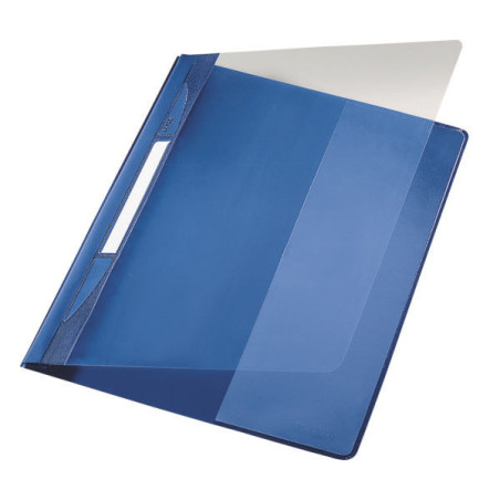 FARDE A GLISS. PLAST. A4+ LEITZ 4194 BLEU