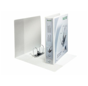 CLASSEUR LEITZ PP PERS. 80MM BLANC