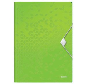 FARDE A ELAST.+RABATS A4 PP LEITZ WOW VERT