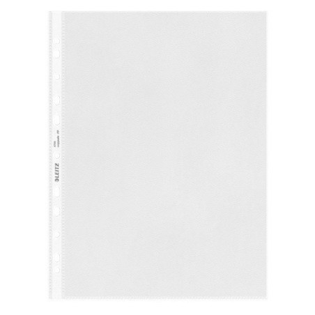 HOUSSE A4 TRANSP. LEITZ GRAINEE 100MY