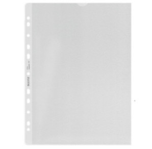 HOUSSE A4 TRANSP. LEITZ GRAINEE 130MY
