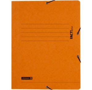 FARDE A ELAST.+RABATS A4 CART. BRUNNEN ORANGE