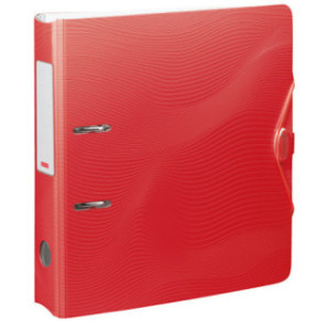 CLASSEUR BRUNNEN A4 7CM WAVE ROUGE