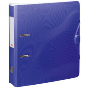 CLASSEUR BRUNNEN A4 7CM WAVE BLEU