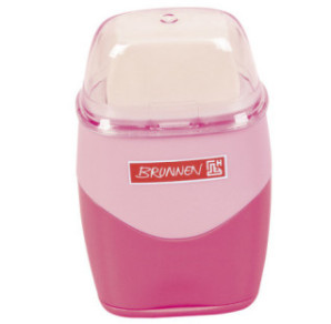 TAILLE-CRAYONS BRUNNEN FUN TULIP + GOMME