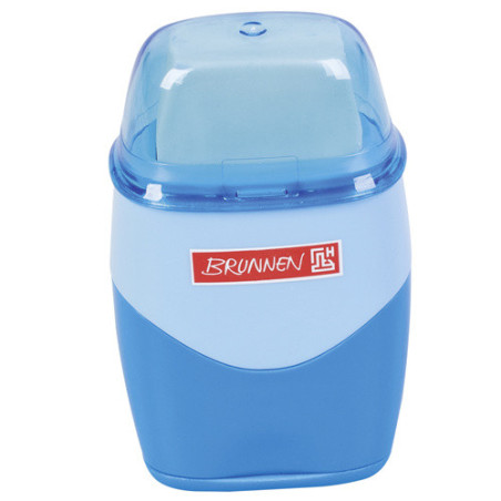 TAILLE-CRAYONS BRUNNEN FUN AZUR + GOMME