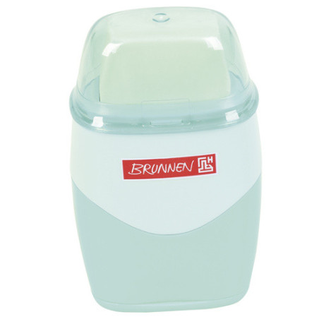 TAILLE-CRAYONS BRUNNEN FUN MINT + GOMME