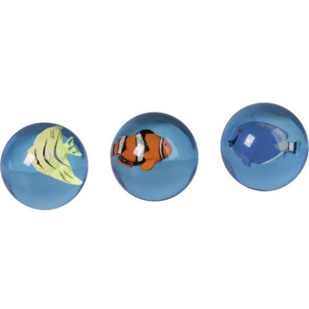 BALLE REBONDISSANTE BRUNNEN FUN FLUMMY SEA ANIMALS