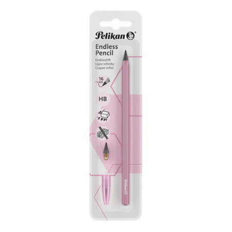 CRAYON NOIR PELIKAN ENDLESS PINK POWDER 3PCS BLISTER