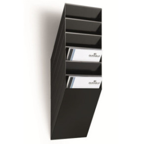 PRESENTOIR DOCUMENTS DURABLE FLEXIBOXX 6 A4 NOIR