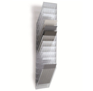 PRESENTOIR DOCUMENTS DURABLE FLEXIBOXX 12 A4 TRANSP.