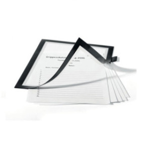 PORTE-AFFICHE DURABLE DURAFRAME NOTE A4 NOIR